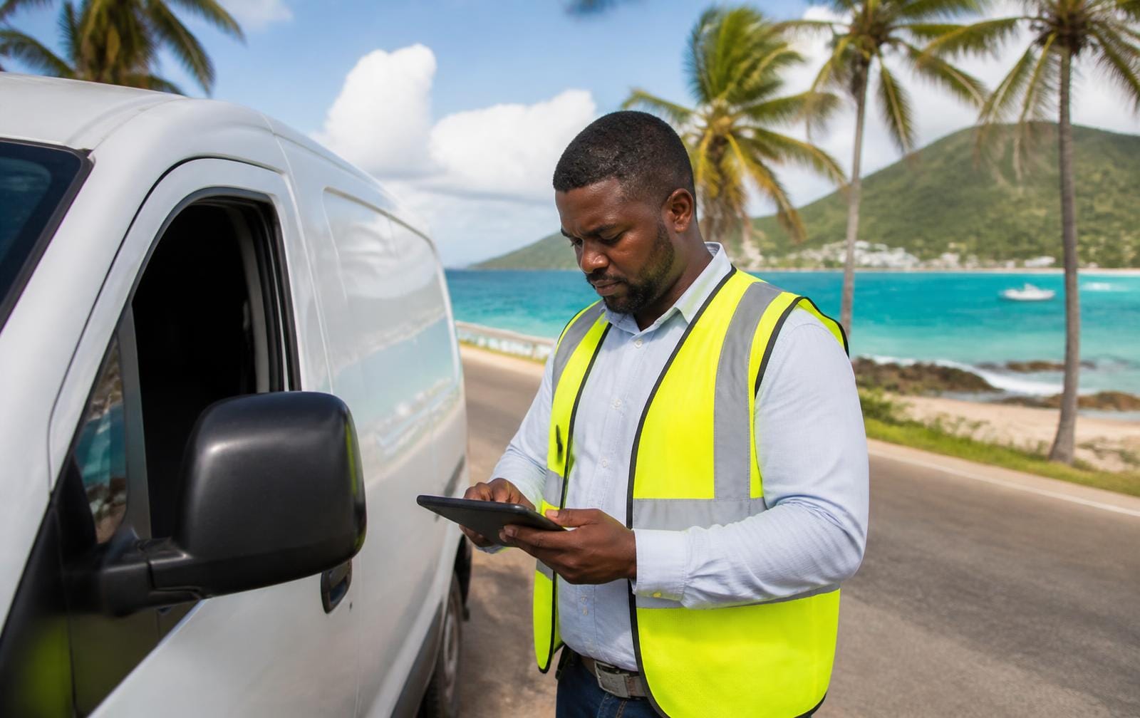 GPS Fleet Tracking in daily use on a Caribbean fleet